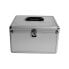 MEDIARANGE BOX76 - Box case - 300 discs - Silver - Fleece - Plastic - Wood - 120 mm - Aluminium