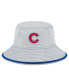 Men's Gray Chicago Cubs Game Bucket Hat