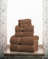 Highly Absorbent Egyptian Cotton 3-Piece Ultra Plush Solid Assorted Towel Set