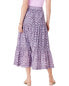 Фото #2 товара Nic+Zoe Falling Fans Tiered Skirt Women's M