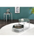 Фото #4 товара Abbe Coffee Table in Glass & Chrome Finish