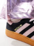 Фото #5 товара adidas Originals Handball Spezial trainers in black and pink