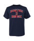 ფოტო #1 პროდუქტის Big Boys Navy Boston Red Sox Heart & Soul T-shirt