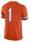 ფოტო #4 პროდუქტის Men's #1 Orange Florida Gators Alternate Game Jersey