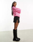 Фото #8 товара Threadbare Grace roll neck jumper in pink