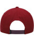 Men's Burgundy and Gray All The Way Snapback Hat