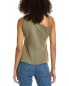 Фото #2 товара Monrow Asymmetric Strappy Tank Women's Green S