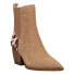 Vintage Havana Demarest Cow Pointed Toe Pull On Booties Womens Beige Casual Boot 7.5 - фото #2