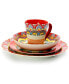 Фото #4 товара Zen Mozaik 16 Piece Luxurious Stoneware Dinnerware Set