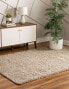 Solid Shag Rug I