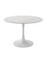 Фото #6 товара Modern 42" Round Dining Table with Metal Base