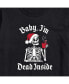 Фото #3 товара Men's Christmas Skeleton Short Sleeve T-shirt