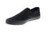 Lugz Clipper MCLIPRC-001 Mens Black Canvas Slip On Lifestyle Sneakers Shoes 6.5