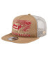 Men's Tan San Francisco 49ers Meet Me 9FIFTY Snapback Hat