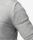 ფოტო #5 პროდუქტის Men's V-Neck Honeycomb Knit Sweater