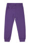 Фото #2 товара Спортивные брюки Civil Girls для девочек 2-5 лет в сиреневом цвете.