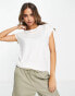 Фото #4 товара Vero Moda round neck t-shirt in white