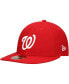 Men's Scarlet Washington Nationals Low Profile 59FIFTY Fitted Hat