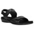 Фото #2 товара Easy Spirit Hartwell Sling Back Wedge Womens Black Casual Sandals ESHARTWELL-XB