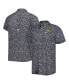 Фото #1 товара Men's Black Iowa Hawkeyes Super Slack Tide Omni-Shade Team Button-Up Shirt