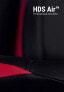 Фото #10 товара Fotel Diablo Chairs X-RAY Normal Size L Czarno-czerwony