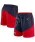 Фото #1 товара Men's Navy, Red New England Patriots Primary Lockup Performance Shorts