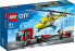 Фото #4 товара Конструктор LEGO City Great Vehicles 60343 Грузовик для спасательного вертолёта