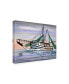 Фото #2 товара Patrick Sullivan Shrimper Out Canvas Art - 19.5" x 26"