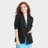 Фото #1 товара Women's Relaxed Fit Essential Blazer - A New Day Black XS