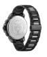 ფოტო #2 პროდუქტის Men's Chronograph Date Quartz Powerlift Black Stainless Steel Bracelet Watch 45mm