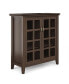 Фото #1 товара Artisan Solid Wood Medium Storage Cabinet