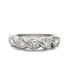 ფოტო #3 პროდუქტის Moissanite Bypass Band 1-1/6 ct. t.w. Diamond Equivalent in 14k White or Yellow Gold