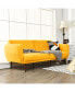 Фото #3 товара Convertible Futon Sofa Bed Adjustable Couch Sleeper