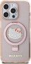 Sourcing Hello Kitty HKHMP15LHRSGEP iPhone 15 Pro 6.1" pink/pink hardcase Ring Stand Glitter Electrop Logo MagSafe