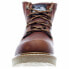 Georgia Boots Wedge Lace Up Work Mens Brown Work Safety Shoes G6152