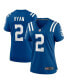 ფოტო #1 პროდუქტის Women's Matt Ryan Royal Indianapolis Colts Game Jersey