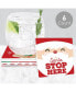 Фото #2 товара Jolly Santa Claus - Funny Christmas Party Decorations Drink Coasters - Set of 6