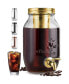 1.5 Liter Cold Brew Coffee Maker with Extra Thick Glass Carafe & Stainless Steel Mesh Filter