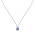 Modern necklace with cubic zirconia Colori SAVY15