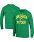 Фото #1 товара Men's Green Oregon Ducks High Motor Long Sleeve T-shirt