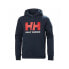 Фото #1 товара Толстовка с капюшоном детская HH LOGO HOODIE 2.0 Helly Hansen 41677 597 Тёмно Синий