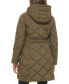 Фото #2 товара Women's Hooded Quilted Puffer Coat