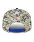 Фото #2 товара Бейсболка мужская New Era Camo, Royal Buffalo Bills 2023 Salute To Service 9FIFTY Snapback Hat