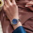 CASIO 卡西欧 SHEEN璀璨系列 设计师钟爱款优雅施华洛世奇仿水晶点缀人造蓝宝石镜面商务防水手表 日韩表 女表 深空蓝 SHE-4535D-2AU / Часы кварцевые CASIO SHEEN SHE-4535D-2AU