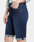 Фото #3 товара Women's 11" Briella Rolled Cuff Denim Shorts