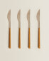 Фото #6 товара Set of knives with wood-effect handles