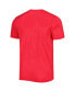 Фото #4 товара Men's Red, Navy Los Angeles Angels Badge T-shirt and Pants Sleep Set