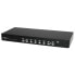 Фото #1 товара 8 Port 1U Rackmount USB KVM Switch Kit with OSD and Cables - 1920 x 1440 pixels - Rack mounting - 12 W - 1U - Black