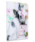 Little Frenchie Frameless Free Floating Tempered Glass Panel Dog Graphic Wall Art, 20" x 20" x 0.2"