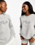 Фото #8 товара Fila Unisex heritage sweatshirt in grey